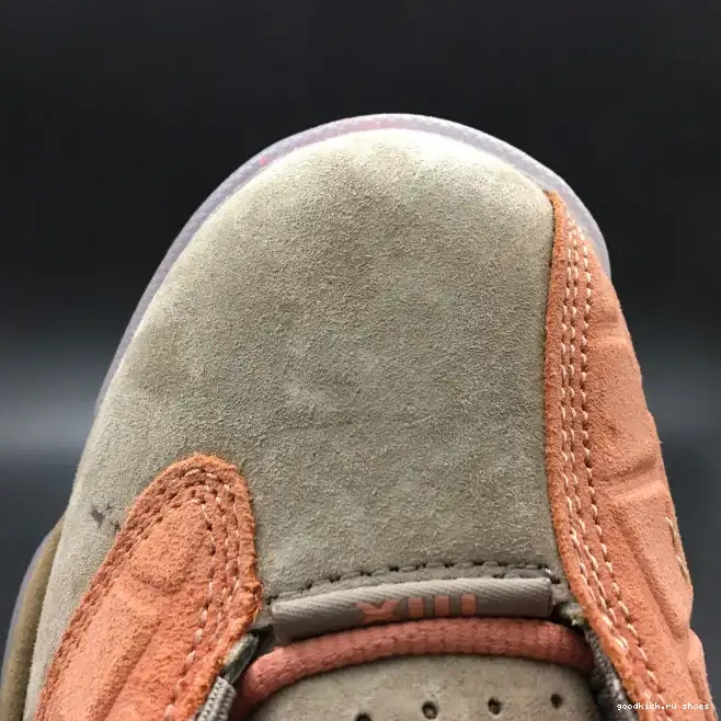 Cheap x Sepia AT3102-200 Jordan 13 Air CLOT Canteen-Terra Low Blush Stone 0613